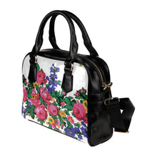 Load image into Gallery viewer, Kokum&#39;s Revenge-White Shoulder Handbag (Model 1634) Shoulder Handbags (1634) e-joyer 
