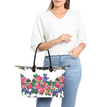 Load image into Gallery viewer, Kokum&#39;s Revenge White Single-Shoulder Lady Handbag (Model 1714) bag e-joyer 
