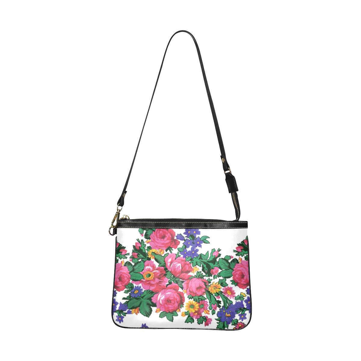 Kokum's Revenge White Small Shoulder Bag by 49 Dzine