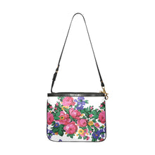 Load image into Gallery viewer, Kokum&#39;s Revenge-White Small Shoulder Bag (Model 1710) Small Shoulder Bag (1710) e-joyer 
