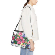 Load image into Gallery viewer, Kokum&#39;s Revenge-White Small Shoulder Bag (Model 1710) Small Shoulder Bag (1710) e-joyer 
