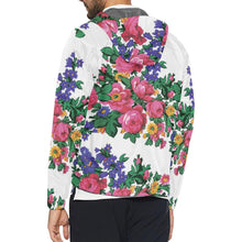 Load image into Gallery viewer, Kokum&#39;s Revenge White Unisex All Over Print Windbreaker (Model H23) All Over Print Windbreaker for Men (H23) e-joyer 
