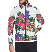 Load image into Gallery viewer, Kokum&#39;s Revenge White Unisex All Over Print Windbreaker (Model H23) All Over Print Windbreaker for Men (H23) e-joyer 
