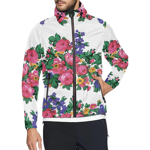 Kokum's Revenge White Unisex All Over Print Windbreaker (Model H23) All Over Print Windbreaker for Men (H23) e-joyer 