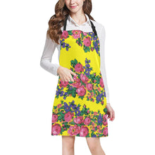 Load image into Gallery viewer, Kokum&#39;s Revenge Yellow All Over Print Apron All Over Print Apron e-joyer 
