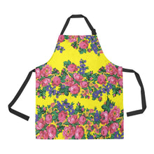 Load image into Gallery viewer, Kokum&#39;s Revenge Yellow All Over Print Apron All Over Print Apron e-joyer 
