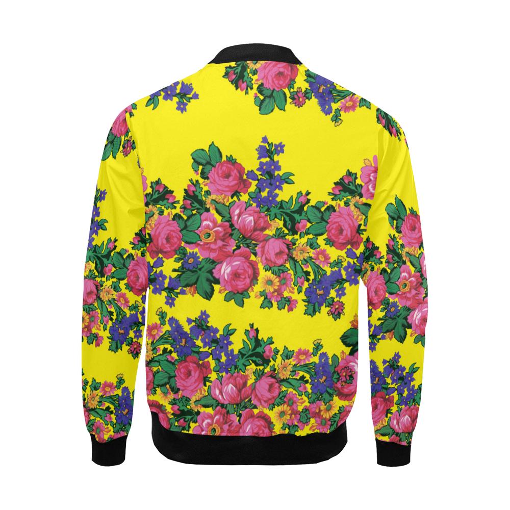 Kokum's Revenge-Yellow All Over Print Bomber Jacket for Men/Large Size (Model H19) All Over Print Bomber Jacket for Men/Large (H19) e-joyer 