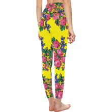 Load image into Gallery viewer, Kokum&#39;s Revenge Yellow All Over Print High-Waisted Leggings (Model L36) High-Waisted Leggings (L36) e-joyer 

