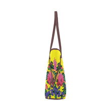 Load image into Gallery viewer, Kokum&#39;s Revenge-Yellow Clover Canvas Tote Bag (Model 1661) Clover Canvas Tote Bag (1661) e-joyer 
