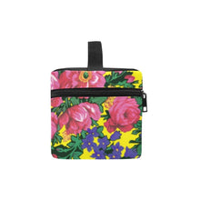 Load image into Gallery viewer, Kokum&#39;s Revenge-Yellow Cosmetic Bag/Large (Model 1658) Cosmetic Bag e-joyer 
