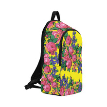 Load image into Gallery viewer, Kokum&#39;s Revenge Yellow Fabric Backpack for Adult (Model 1659) Casual Backpack for Adult (1659) e-joyer 
