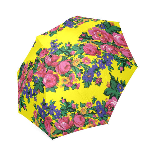 Kokum's Revenge-Yellow Foldable Umbrella Foldable Umbrella e-joyer 