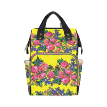 Load image into Gallery viewer, Kokum&#39;s Revenge-Yellow Multi-Function Diaper Backpack (Model 1688) Diaper Backpack (1688) e-joyer 
