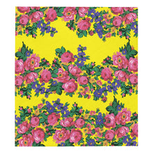 Load image into Gallery viewer, Kokum&#39;s Revenge-Yellow Quilt 70&quot;x80&quot; blanket e-joyer 
