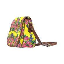 Load image into Gallery viewer, Kokum&#39;s Revenge-Yellow Saddle Bag/Large (Model 1649) Saddle Bag/Large e-joyer 
