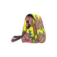 Load image into Gallery viewer, Kokum&#39;s Revenge-Yellow Saddle Bag/Large (Model 1649) Saddle Bag/Large e-joyer 
