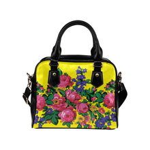 Load image into Gallery viewer, Kokum&#39;s Revenge-Yellow Shoulder Handbag (Model 1634) Shoulder Handbags (1634) e-joyer 
