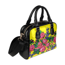 Load image into Gallery viewer, Kokum&#39;s Revenge-Yellow Shoulder Handbag (Model 1634) Shoulder Handbags (1634) e-joyer 
