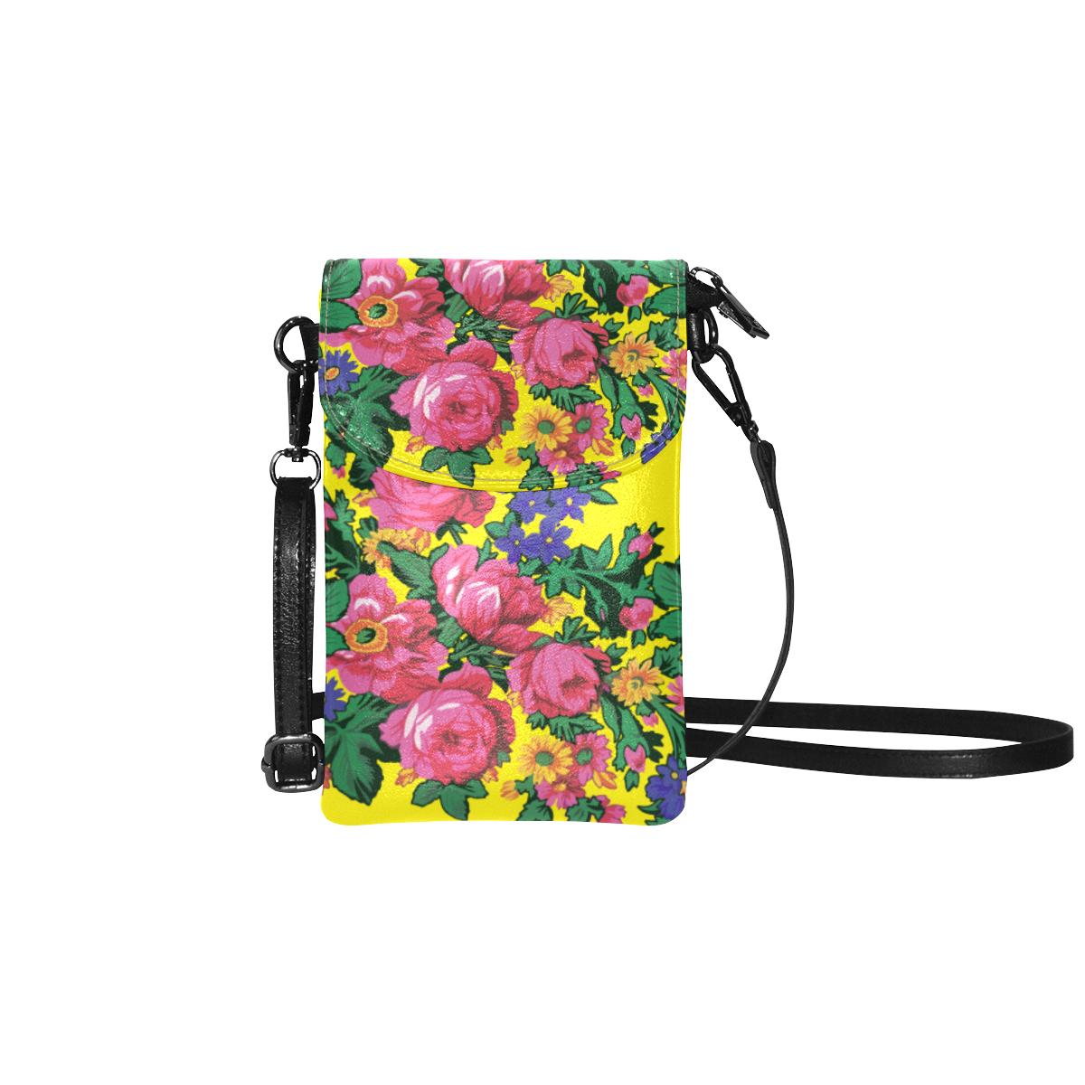 Kokum's Revenge Yellow Small Cell Phone Purse by 49 Dzine