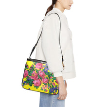 Load image into Gallery viewer, Kokum&#39;s Revenge-Yellow Small Shoulder Bag (Model 1710) Small Shoulder Bag (1710) e-joyer 
