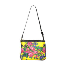 Load image into Gallery viewer, Kokum&#39;s Revenge-Yellow Small Shoulder Bag (Model 1710) Small Shoulder Bag (1710) e-joyer 
