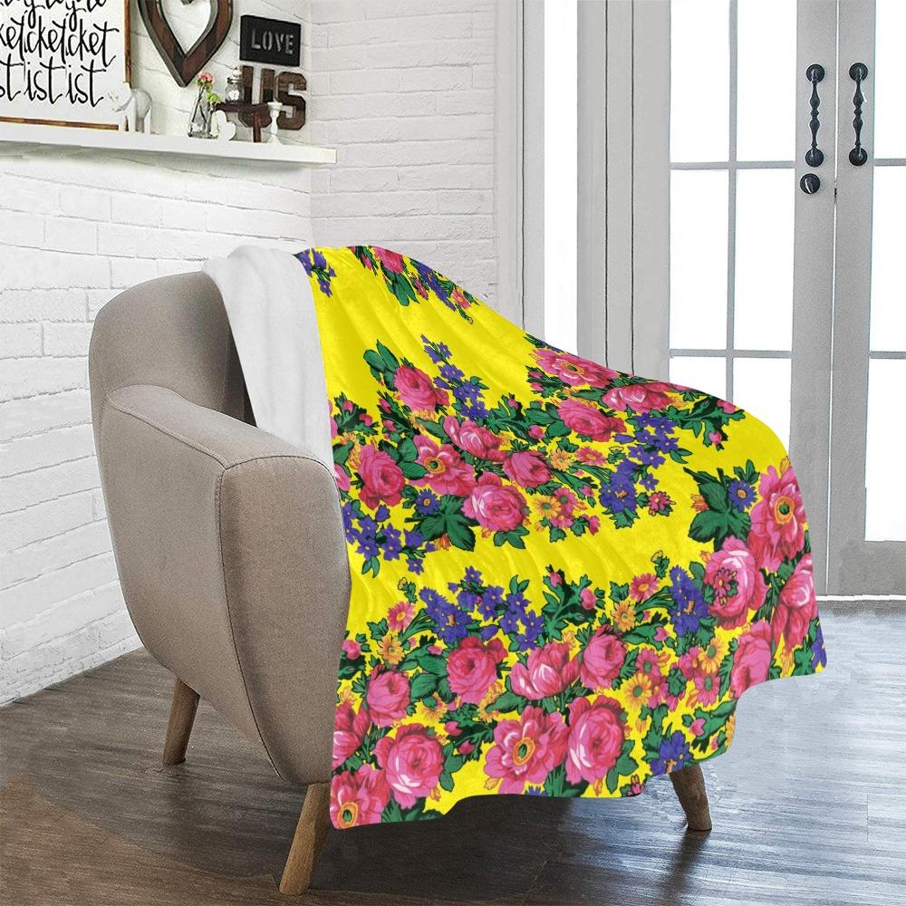 Kokum's Revenge Yellow Ultra-Soft Micro Fleece Blanket 40"x50" Ultra-Soft Blanket 40''x50'' e-joyer 