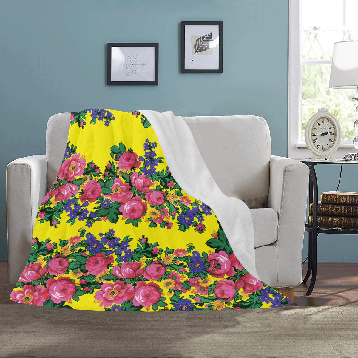 Kokum's Revenge-Yellow Ultra-Soft Micro Fleece Blanket 50"x60" Ultra-Soft Blanket 50''x60'' e-joyer 