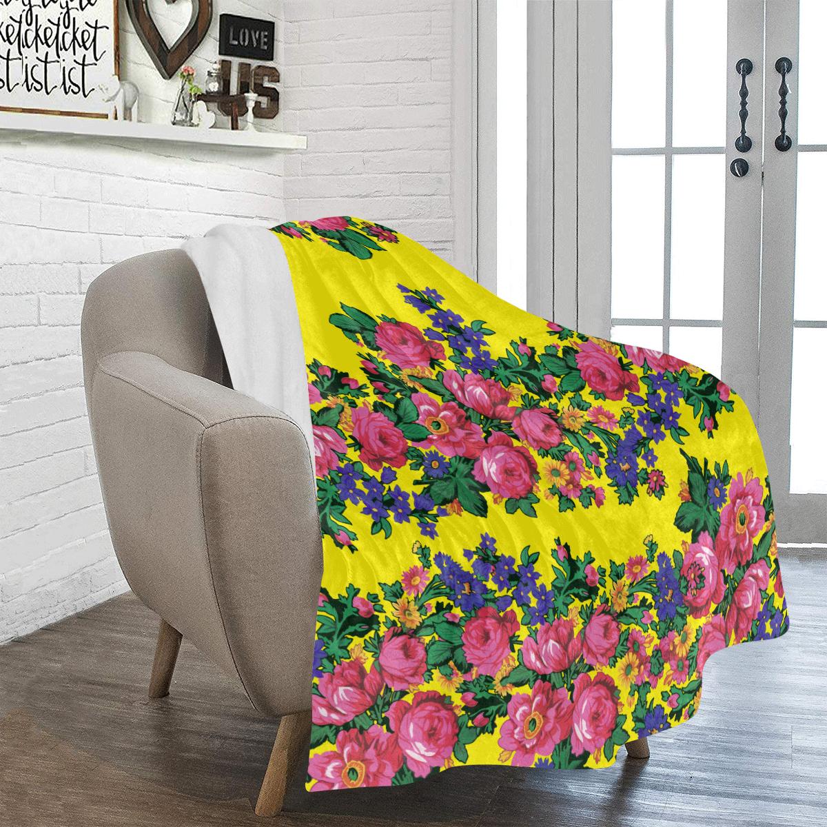 Kokum's Revenge-Yellow Ultra-Soft Micro Fleece Blanket 50"x60" Ultra-Soft Blanket 50''x60'' e-joyer 