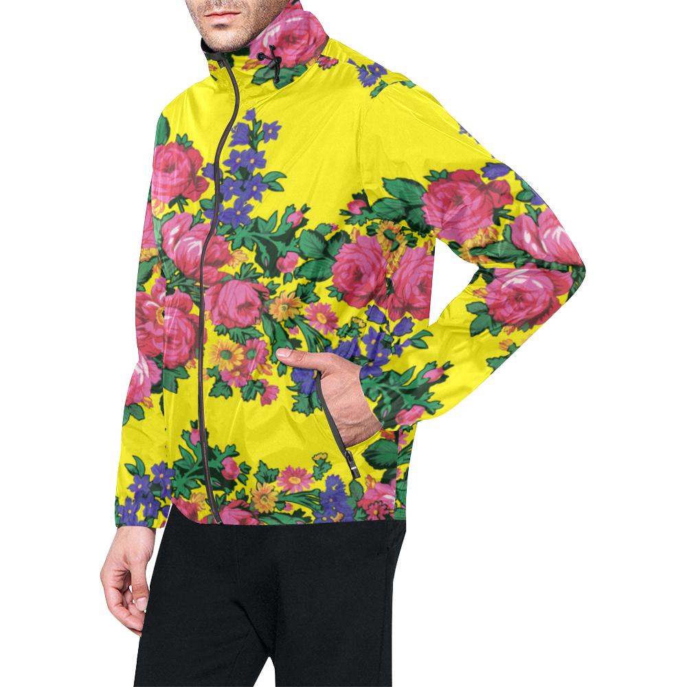 Kokum's Revenge Yellow Unisex All Over Print Windbreaker (Model H23) All Over Print Windbreaker for Men (H23) e-joyer 