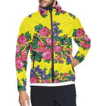 Load image into Gallery viewer, Kokum&#39;s Revenge Yellow Unisex All Over Print Windbreaker (Model H23) All Over Print Windbreaker for Men (H23) e-joyer 
