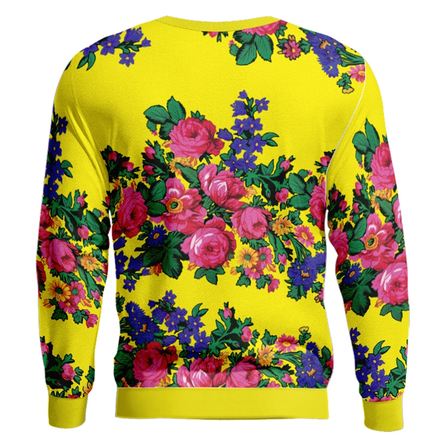 Kokum's Revenge Yellow Unisex Crewneck Long Sleeve Top Herman 