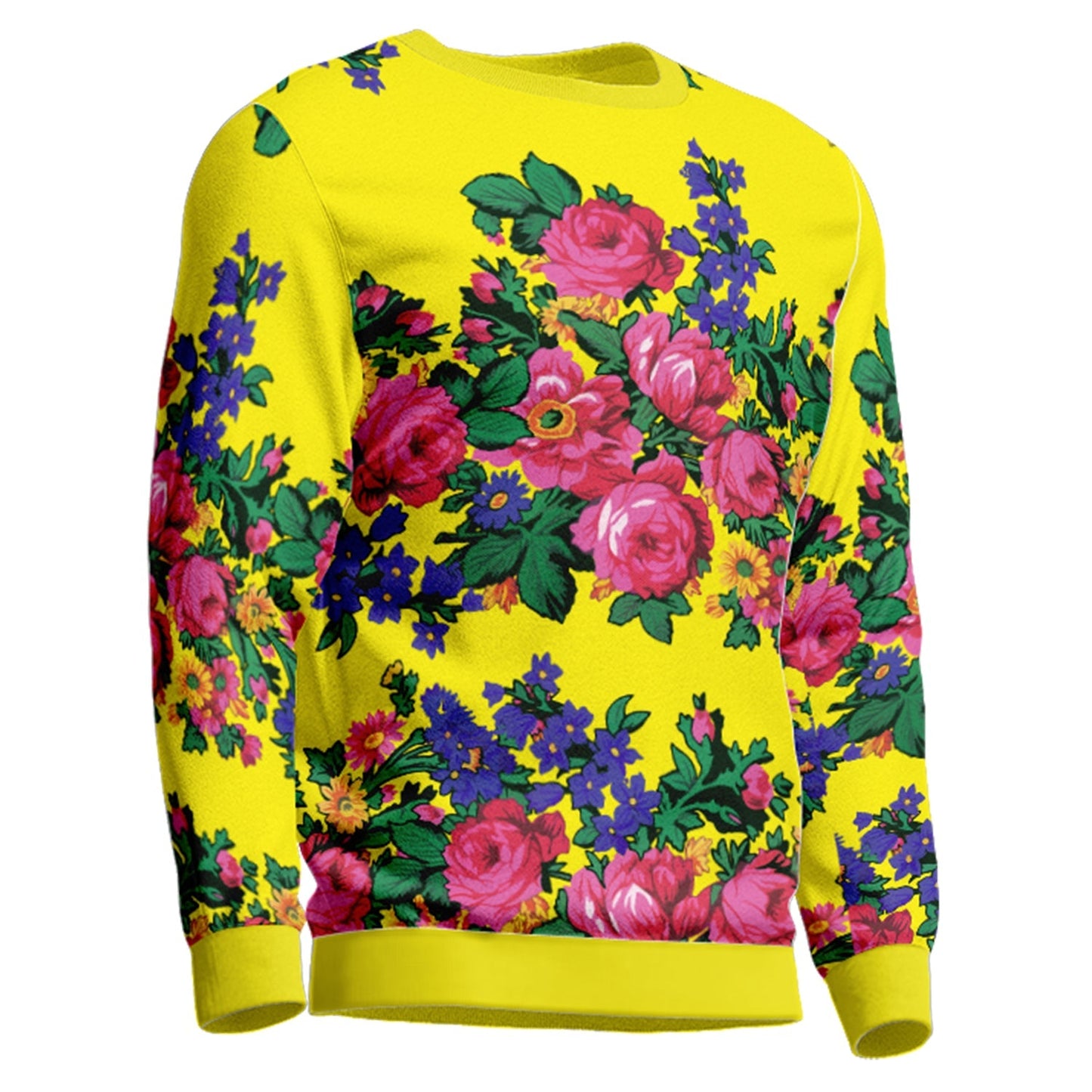 Kokum's Revenge Yellow Unisex Crewneck Long Sleeve Top Herman 