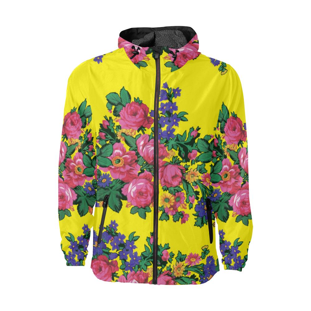 Kokum's Revenge Yellow Windbreaker – Men's Jacket by 49 Dzine