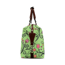 Load image into Gallery viewer, LightGreen Yellow Star Classic Travel Bag (Model 1643) Remake bag e-joyer 
