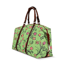 Load image into Gallery viewer, LightGreen Yellow Star Classic Travel Bag (Model 1643) Remake bag e-joyer 
