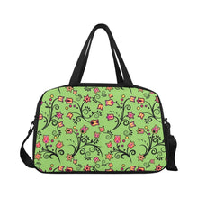 Load image into Gallery viewer, LightGreen Yellow Star Fitness Handbag (Model 1671) bag e-joyer 
