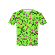 Load image into Gallery viewer, LightGreen Yellow Star Kids&#39; All Over Print T-shirt (USA Size) (Model T40) tshirt e-joyer 
