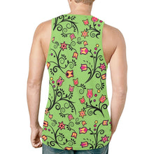 Load image into Gallery viewer, LightGreen Yellow Star New All Over Print Tank Top for Men (Model T46) New All Over Print Tank Top for Men (T46) e-joyer 
