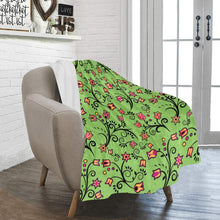 Load image into Gallery viewer, LightGreen Yellow Star Ultra-Soft Micro Fleece Blanket 40&quot;x50&quot; blanket e-joyer 
