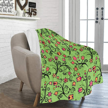 Load image into Gallery viewer, LightGreen Yellow Star Ultra-Soft Micro Fleece Blanket 50&quot;x60&quot; blanket e-joyer 
