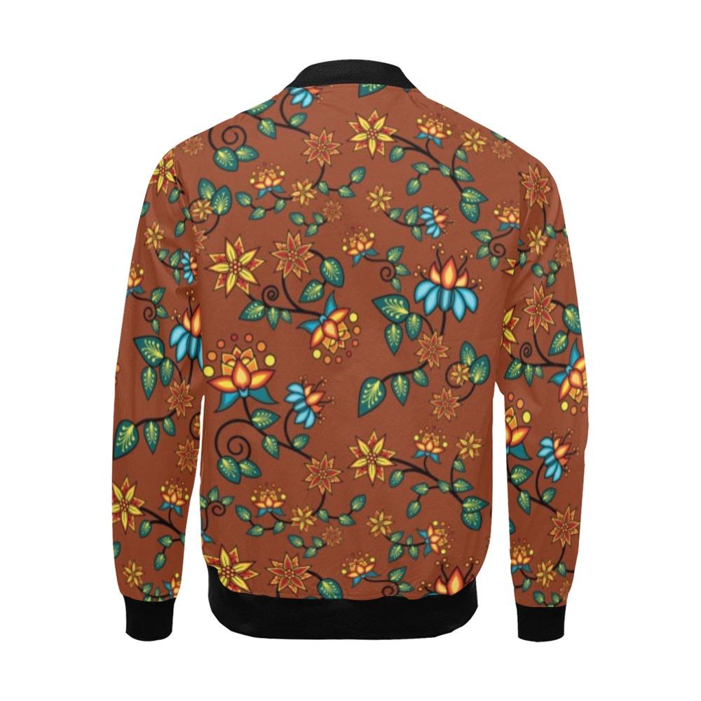 Lily Sierra All Over Print Bomber Jacket for Men (Model H19) Jacket e-joyer 