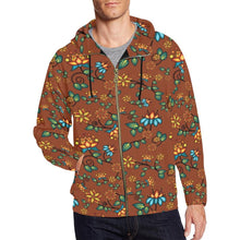 Load image into Gallery viewer, Lily Sierra All Over Print Full Zip Hoodie for Men (Model H14) All Over Print Full Zip Hoodie for Men (H14) e-joyer 
