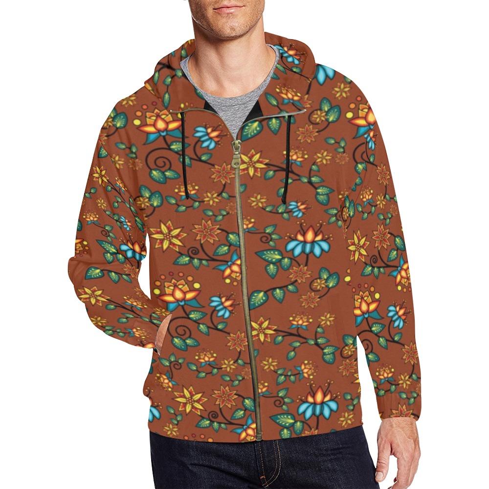 Lily Sierra All Over Print Full Zip Hoodie for Men (Model H14) All Over Print Full Zip Hoodie for Men (H14) e-joyer 