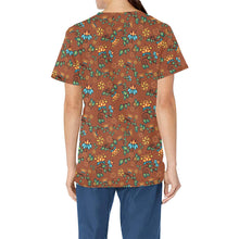 Load image into Gallery viewer, Lily Sierra All Over Print Scrub Top Scrub Top e-joyer 
