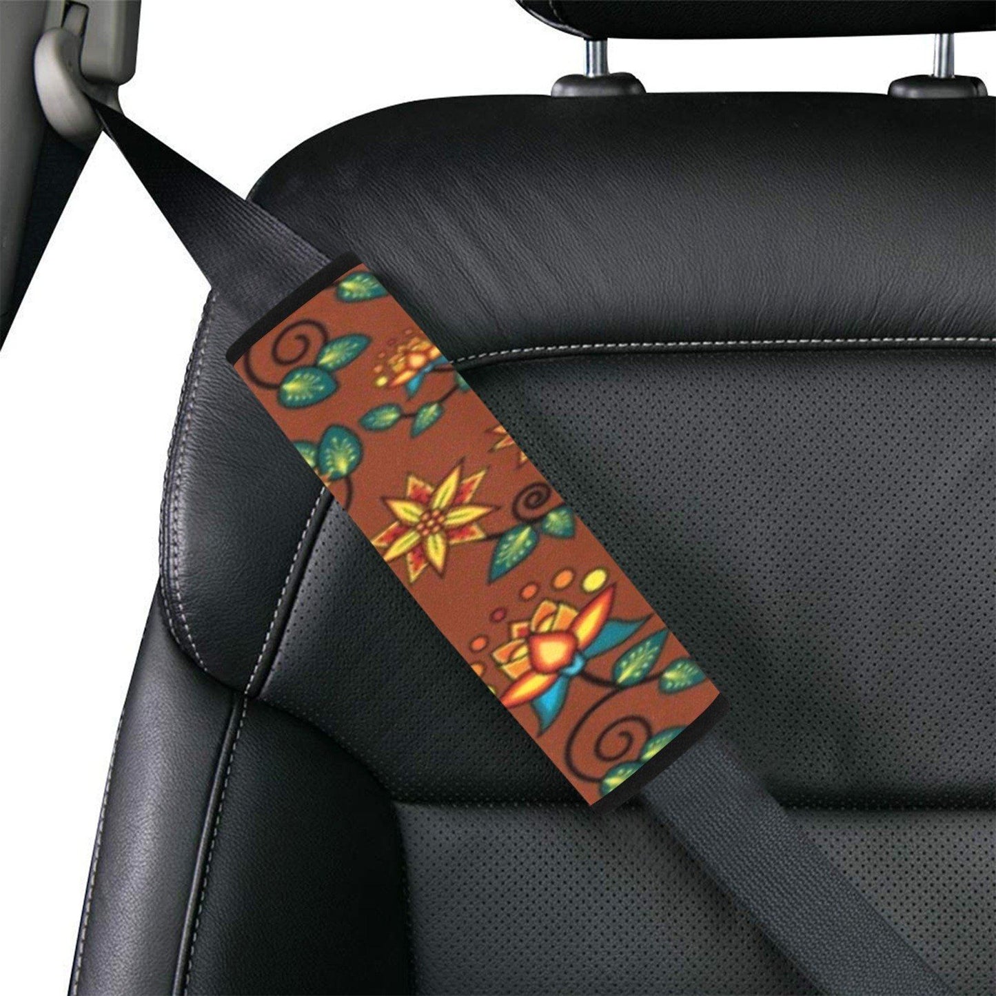 Lily Sierra Car Seat Belt Cover 7''x12.6'' (Pack of 2) Car Seat Belt Cover 7x12.6 (Pack of 2) e-joyer 