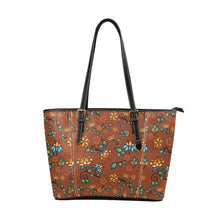 Load image into Gallery viewer, Lily Sierra Leather Tote Bag/Large (Model 1640) Leather Tote Bag (1640) e-joyer 
