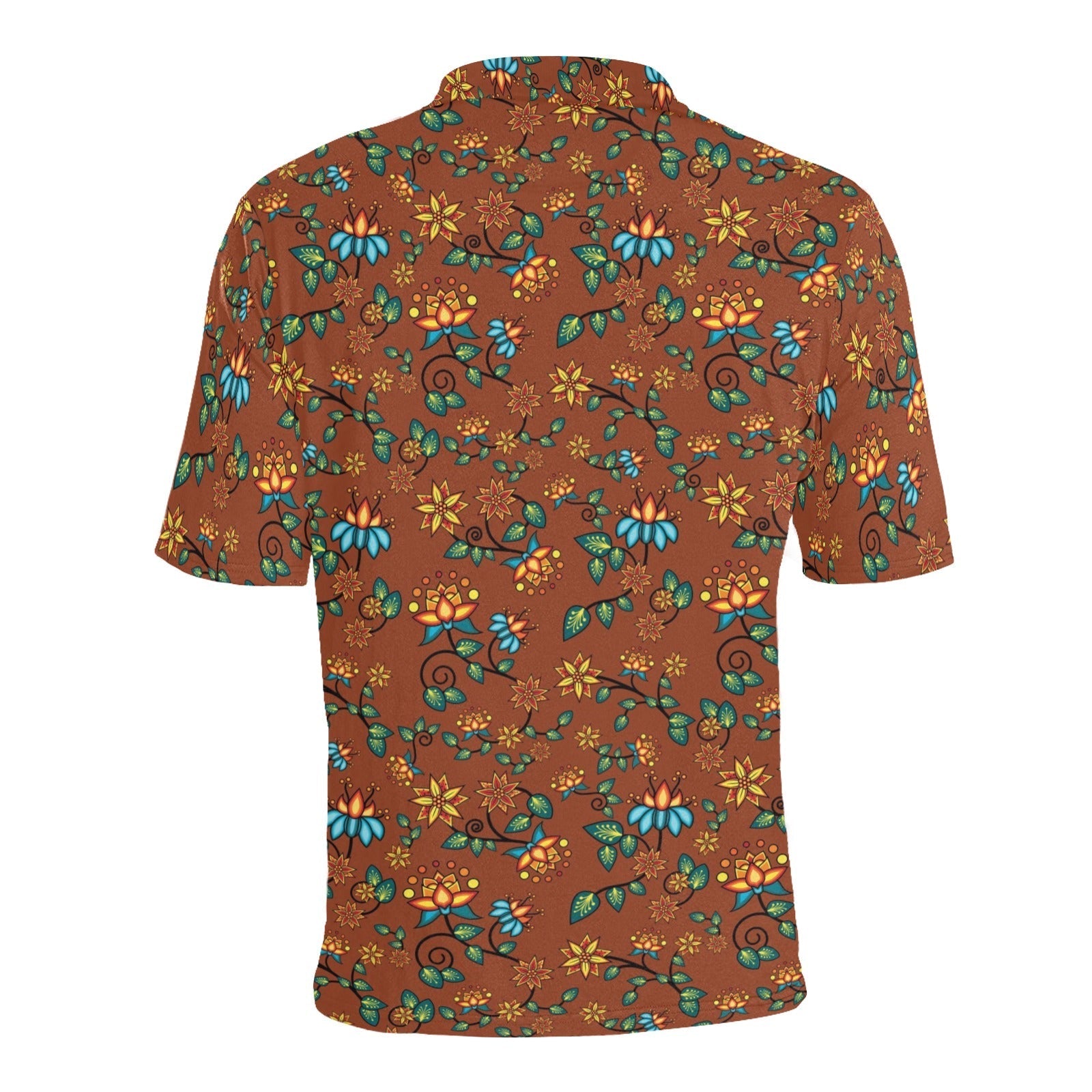 Lily Sierra Men's All Over Print Polo Shirt (Model T55) Men's Polo Shirt (Model T55) e-joyer 