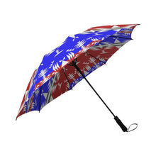 Load image into Gallery viewer, Limited Edition Veteran&#39;s Between the Mountai Semi-Automatic Foldable Umbrella Semi-Automatic Foldable Umbrella e-joyer 
