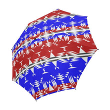 Load image into Gallery viewer, Limited Edition Veteran&#39;s Between the Mountai Semi-Automatic Foldable Umbrella Semi-Automatic Foldable Umbrella e-joyer 
