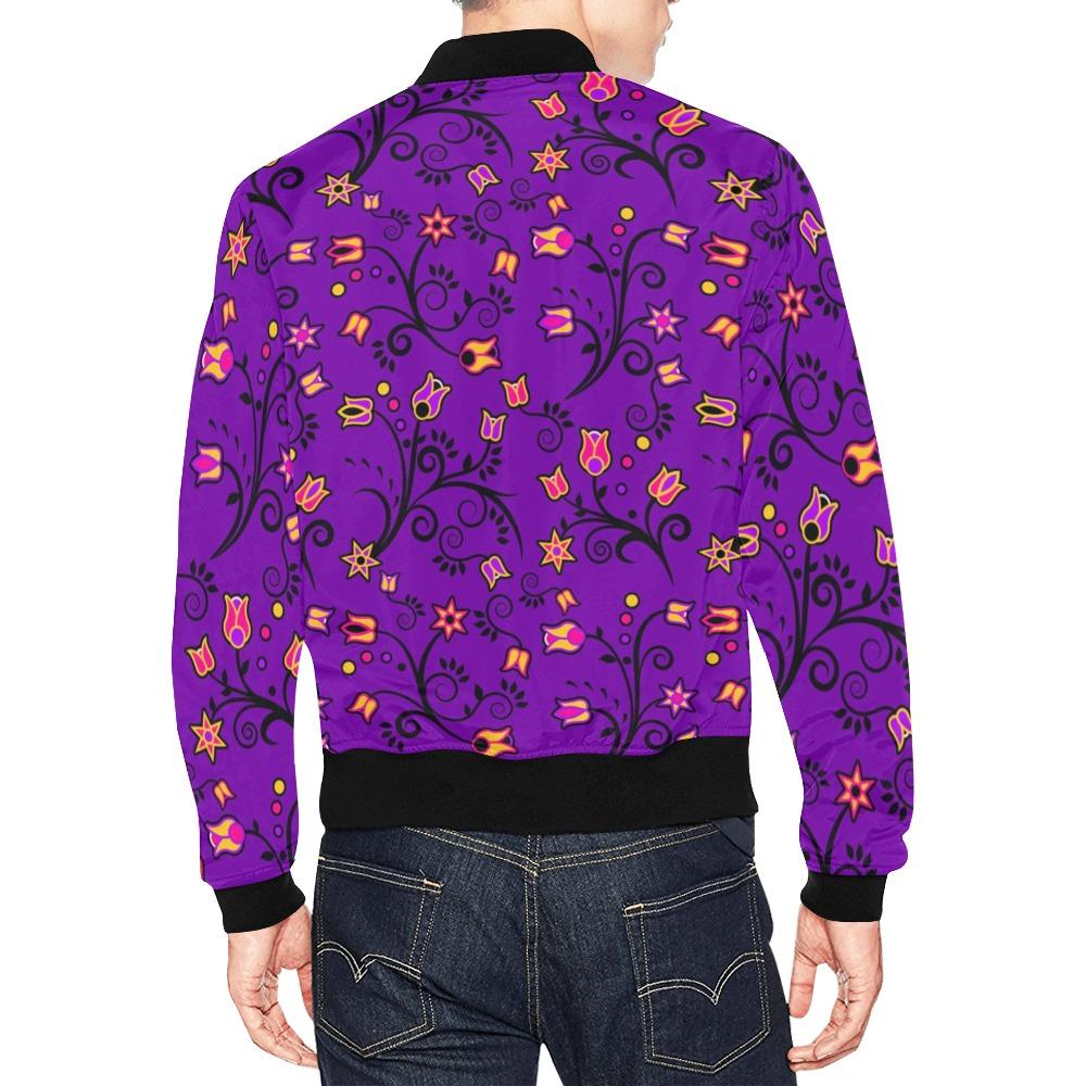 Lolipop Star All Over Print Bomber Jacket for Men (Model H19) Jacket e-joyer 